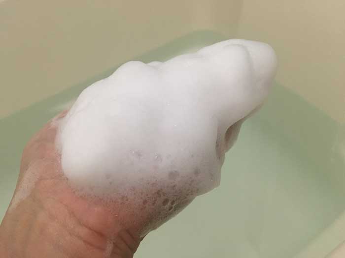 石鹸の泡